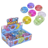 Donut Putty Fidget Kids Toy In Bulk - Assorted